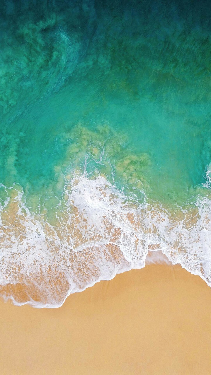 ios Wallpaper water beach