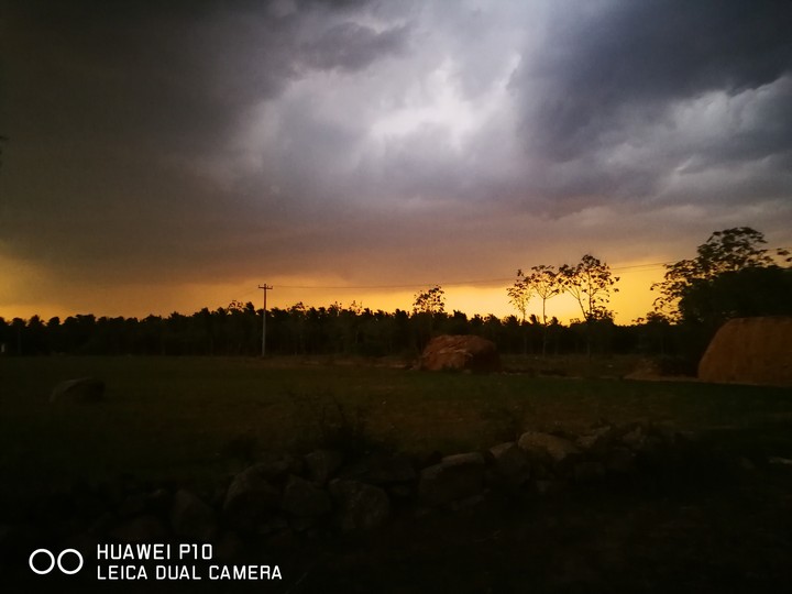 rainy evening
