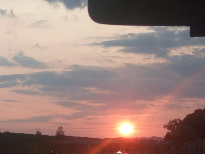 sun set