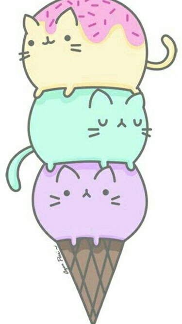Cat ice cream