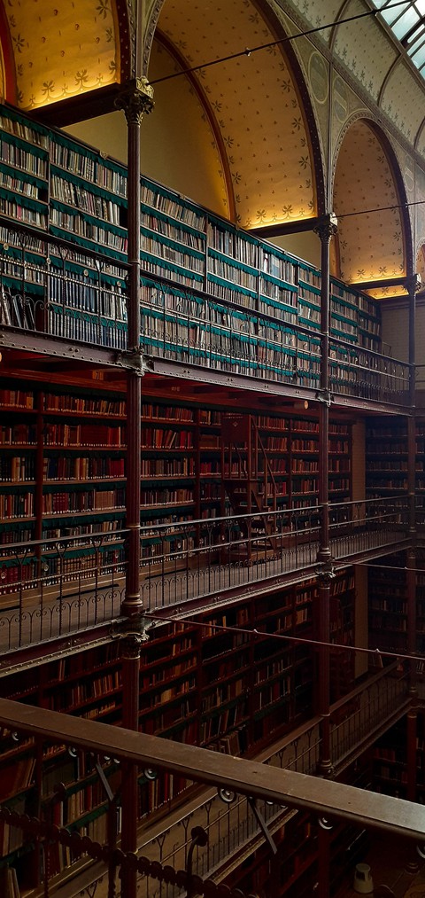 Library in Amsterdam