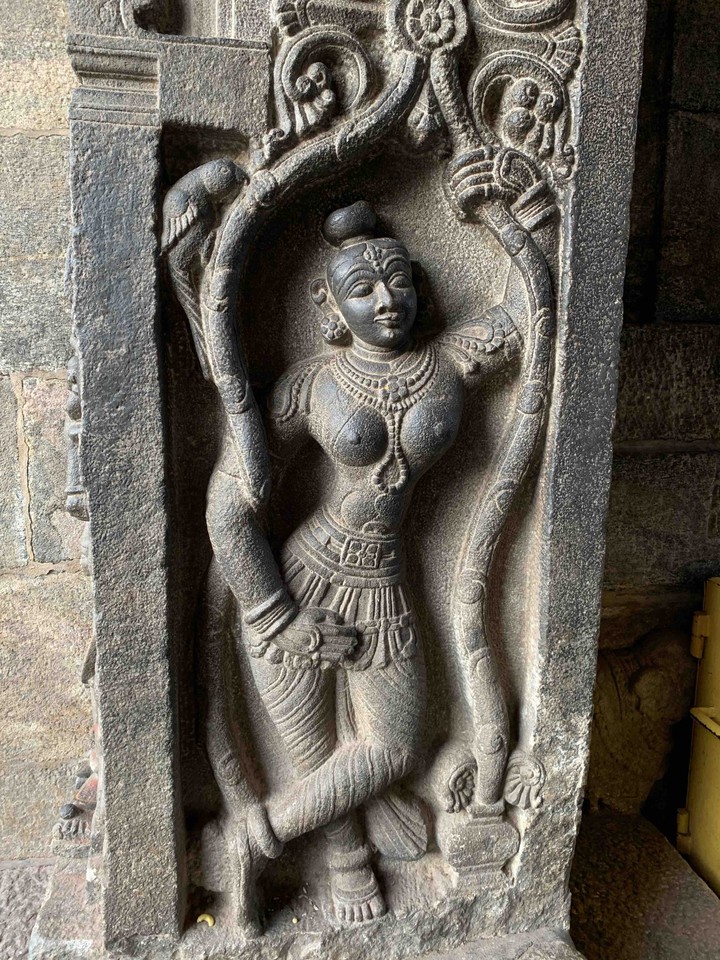 1800 years old art in Indian temple