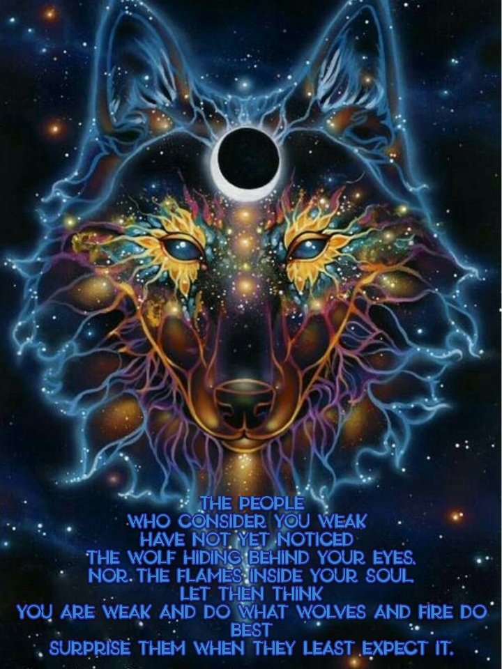 wolf talking