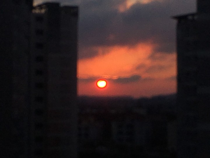 autumn sunset