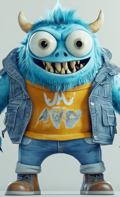 Cute monster
