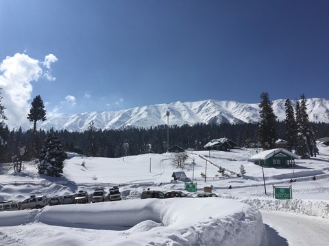#Gulmarg #snow