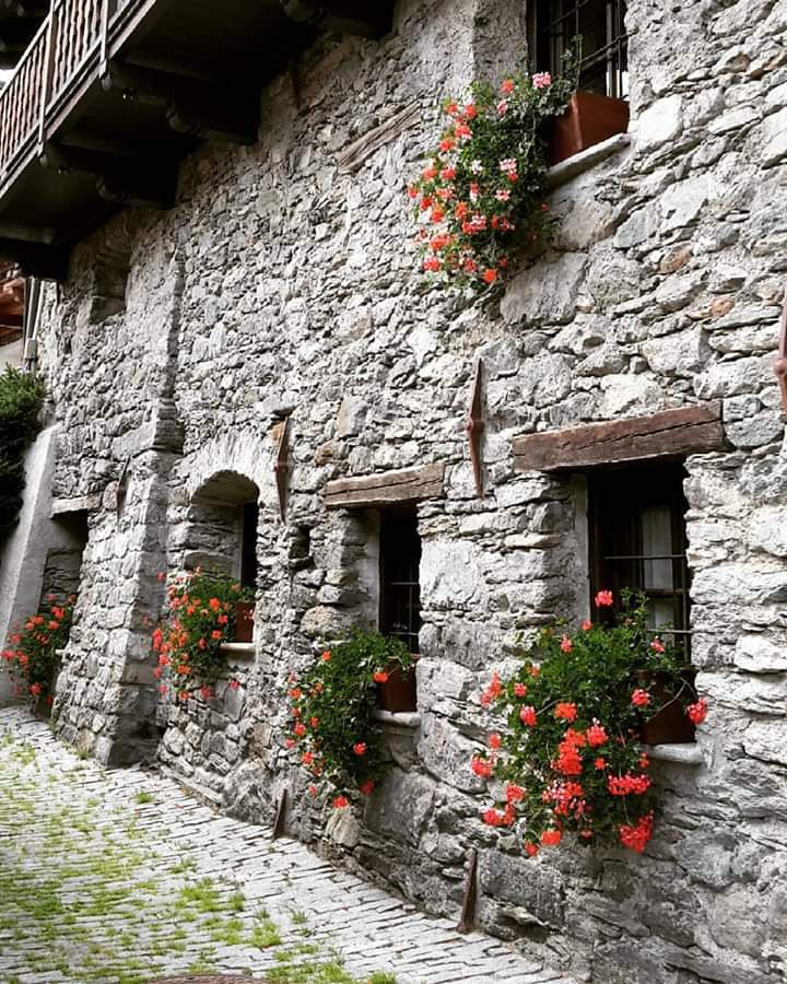 A typical house of the Aosta Valley