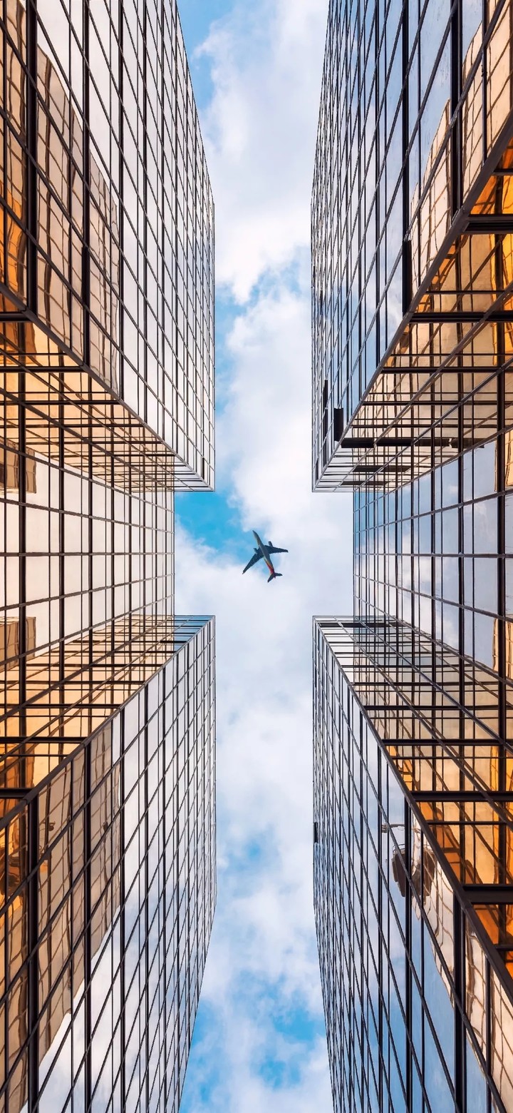 airplane sky
