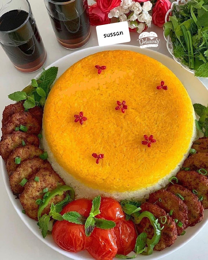 ⚪ Iranian dish ♥️♥️♥️