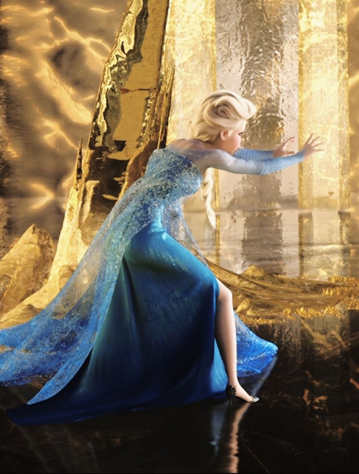 ELSA DEFENDS HERSELF