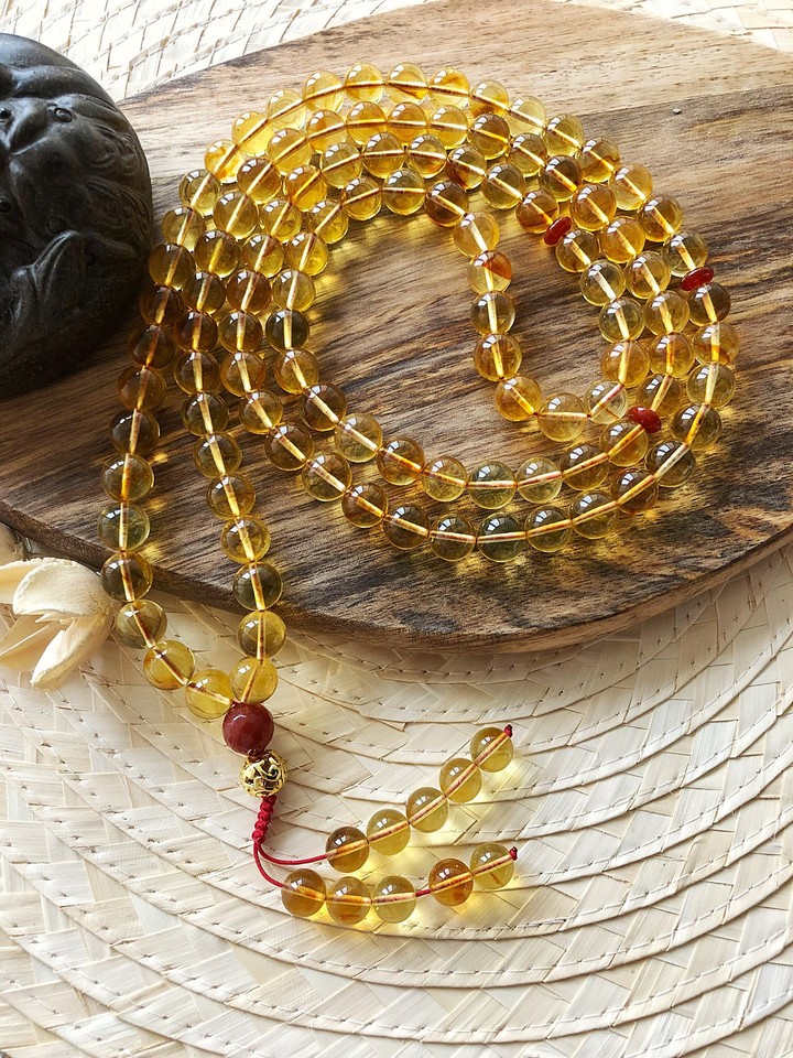 amber beads