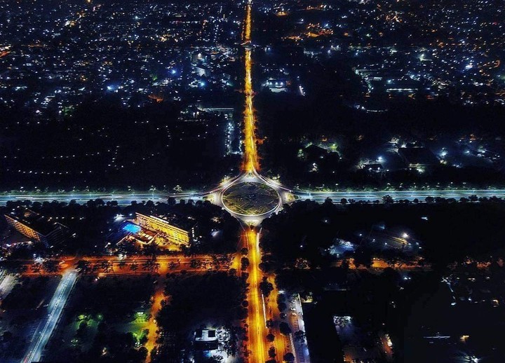 Chandigarh night view