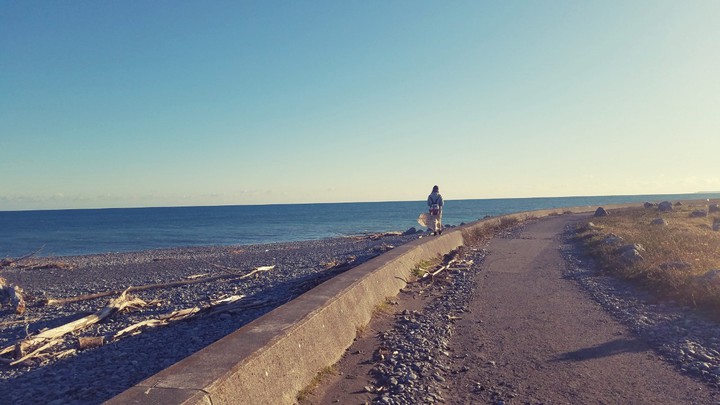 Along the coast