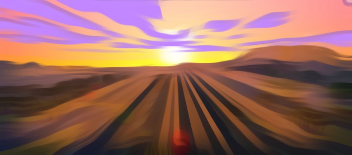 (Minecraft shaders) art filter background