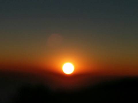 Sunrise in darjeeling