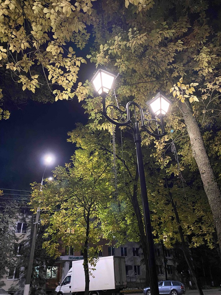 осень ночью