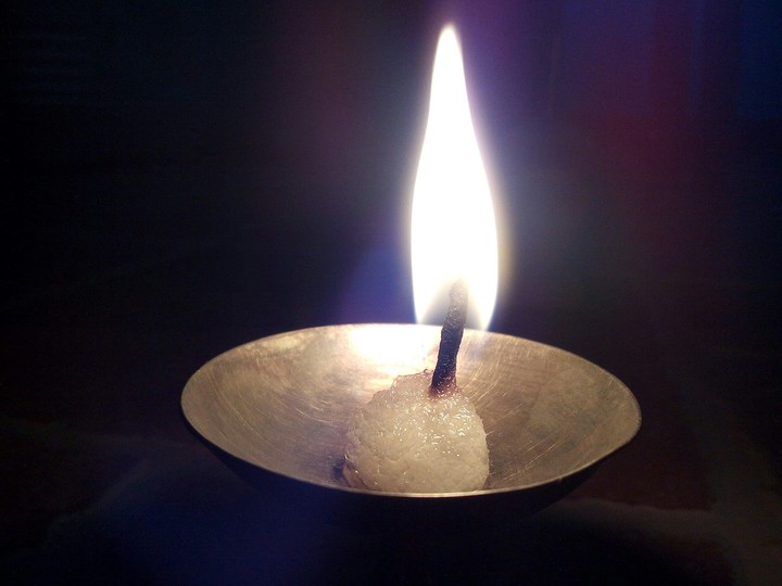yellow flame