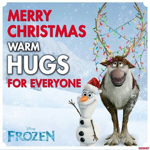 Olaf and Sven  frozen