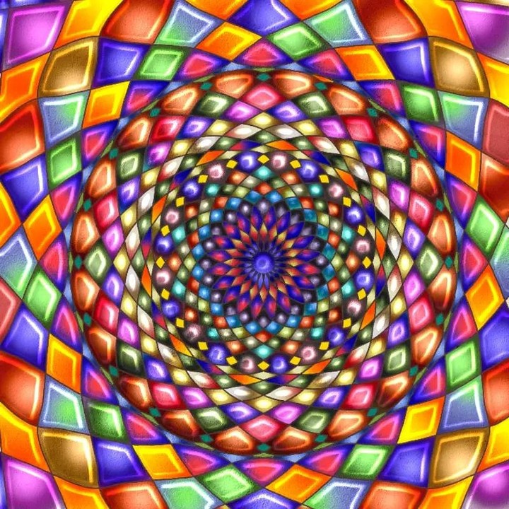 candy kaleidoscope