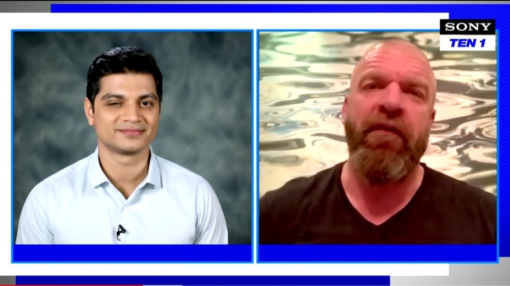 triple h about Gabba cricket victory of India,ANNUIT/oneeye