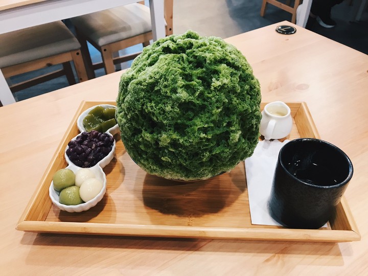 matcha Kakigori 1e0 NTD