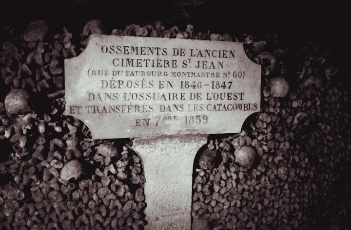 bones of the old St. Jean cemetary