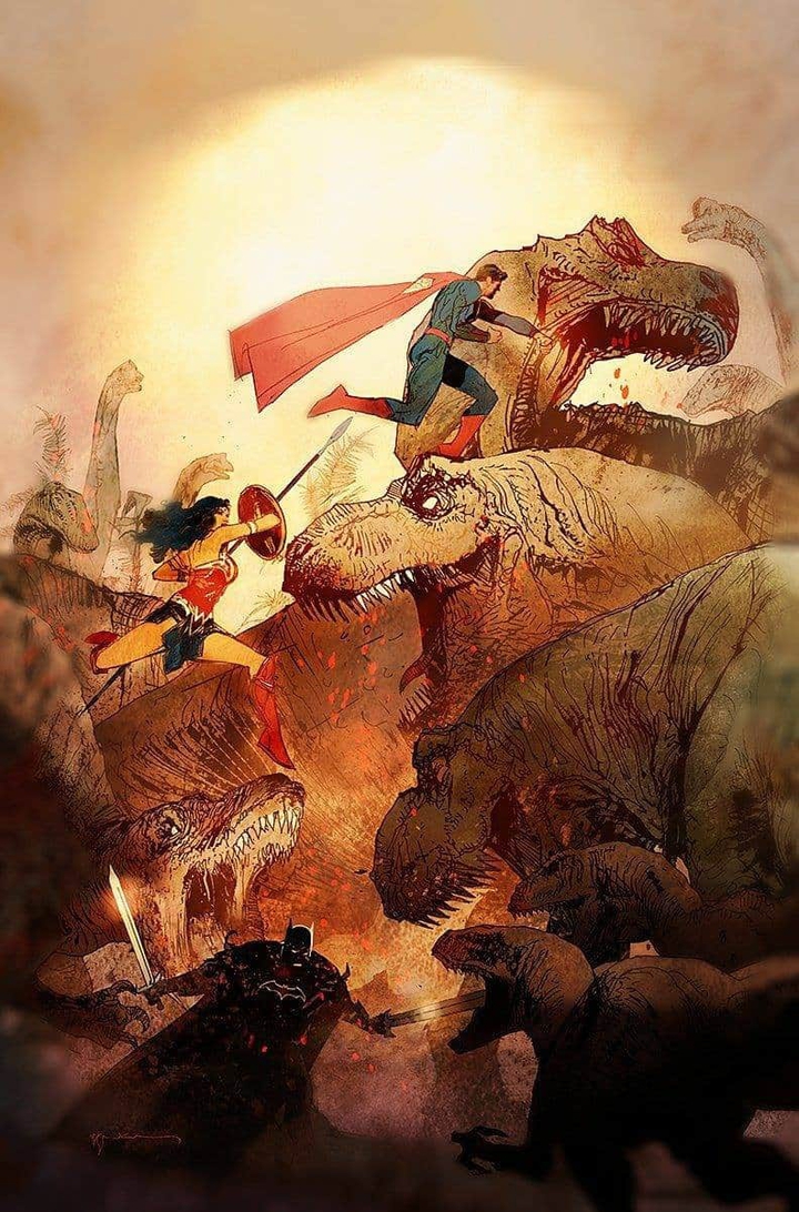Batman Vs Dinosaurs