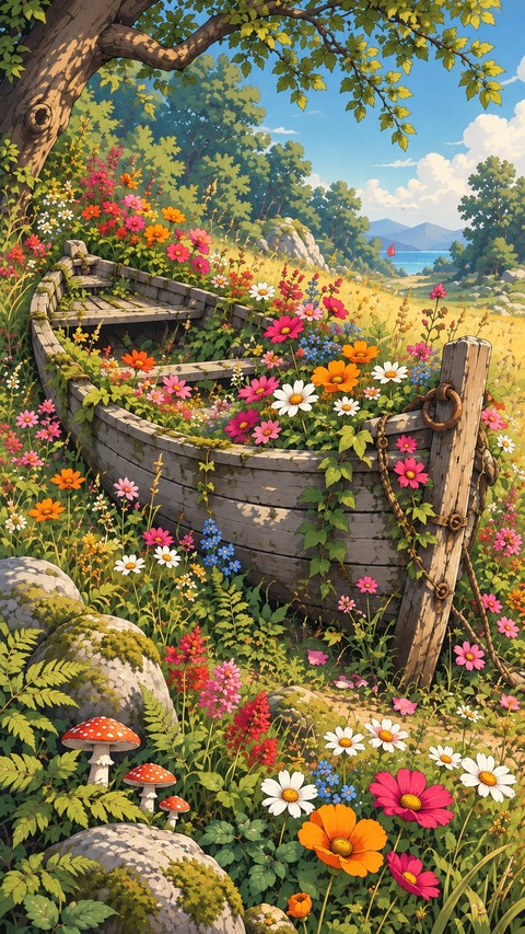 tapety wildflower, Garden