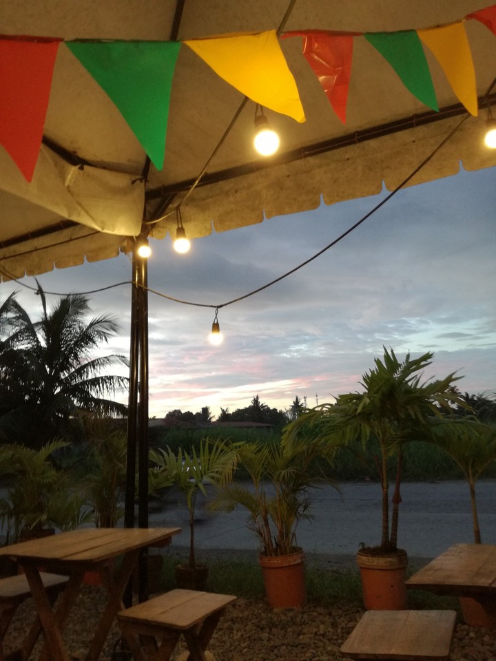 A beautiful sunset.