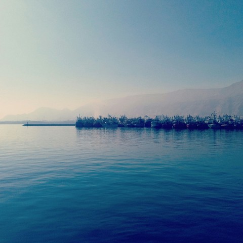 horizon, reflection वॉलपेपर