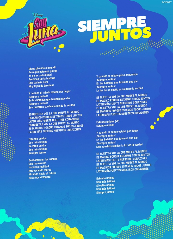 canción de soy luna
