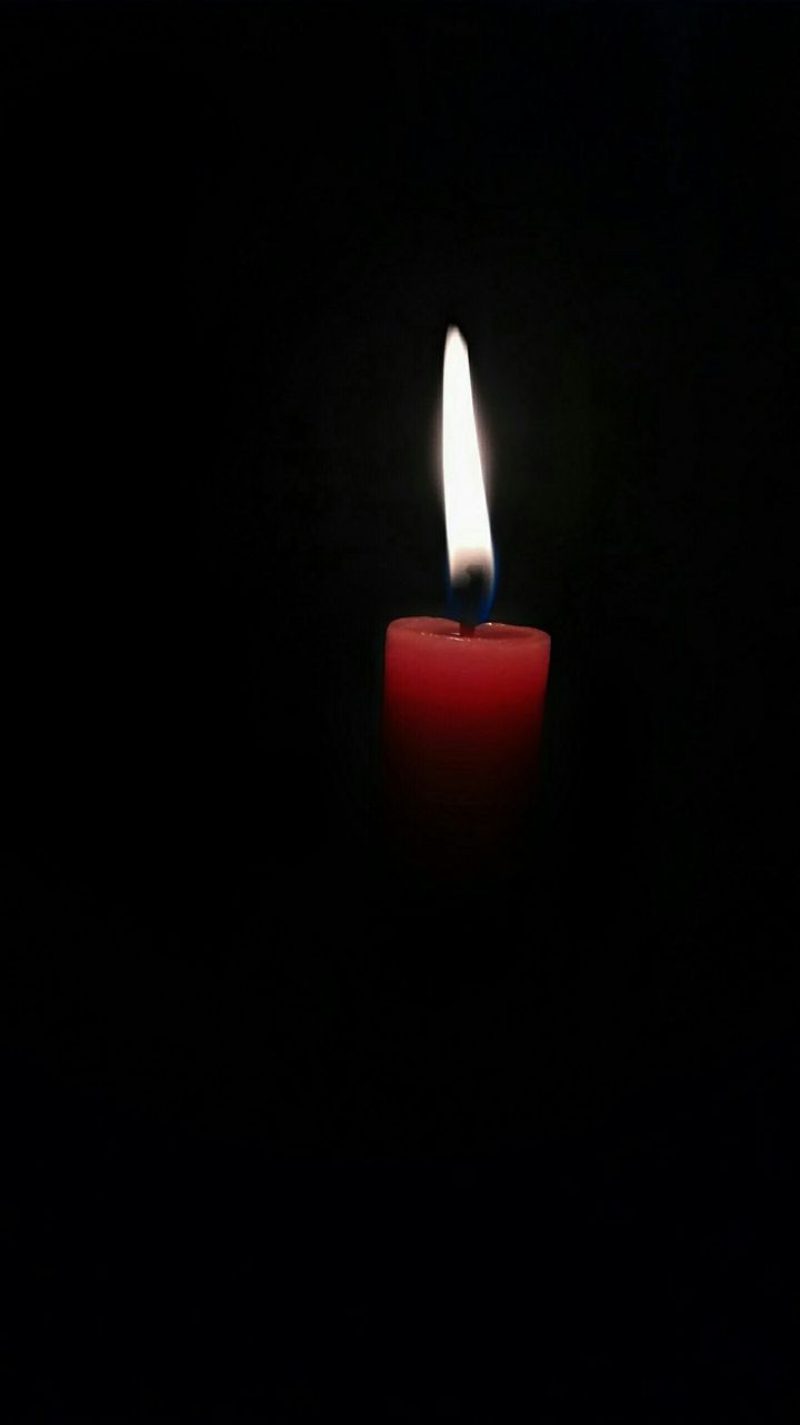 flames on candle