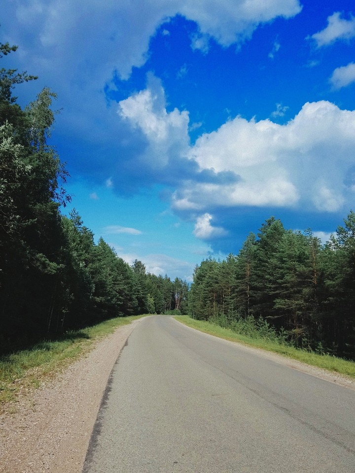 Lost in Latvian countryside.