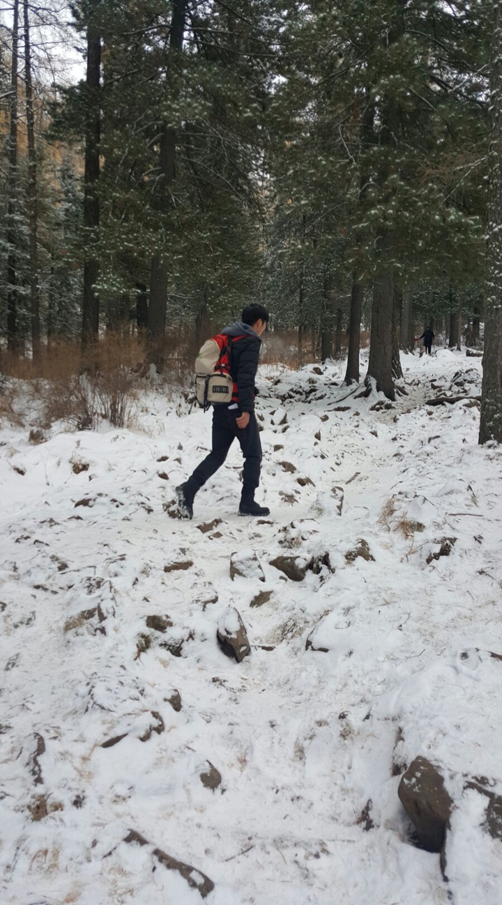 hiking
