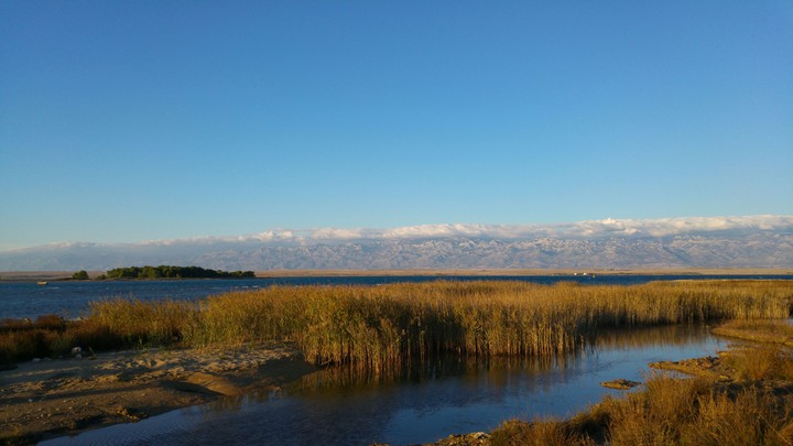 Mountain and sea