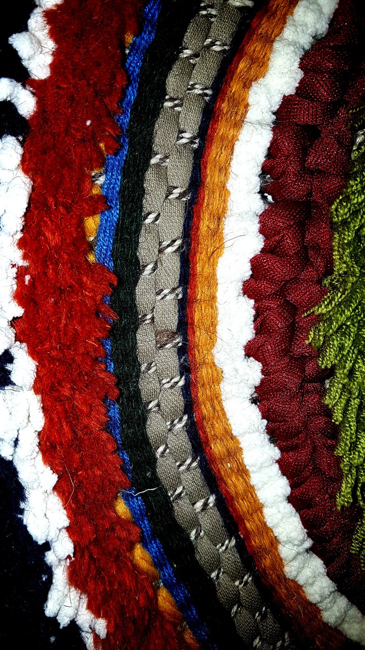 woven...