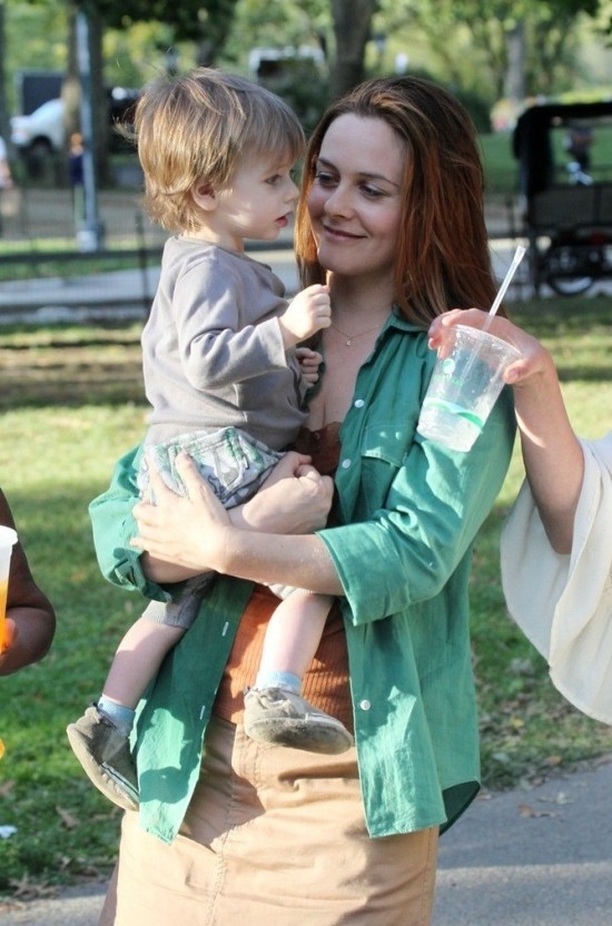 mother and a lovely baby.