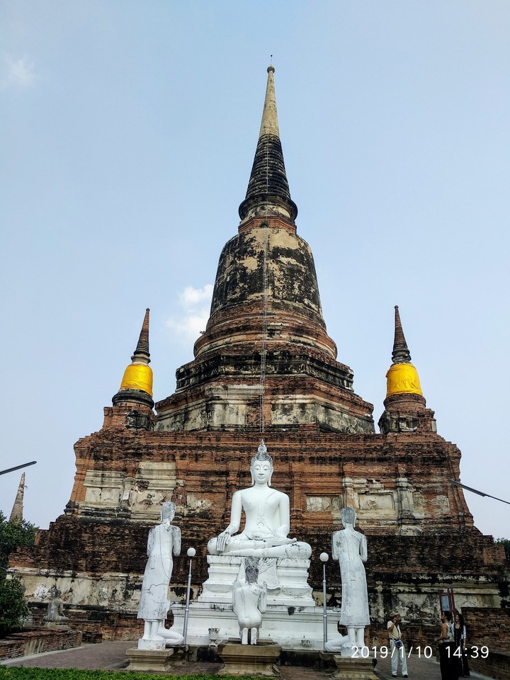 Temple in the past