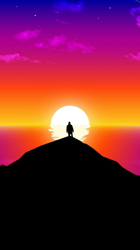 sunrise, sky桌布