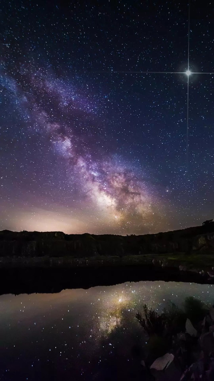 Colourful Night Sky...