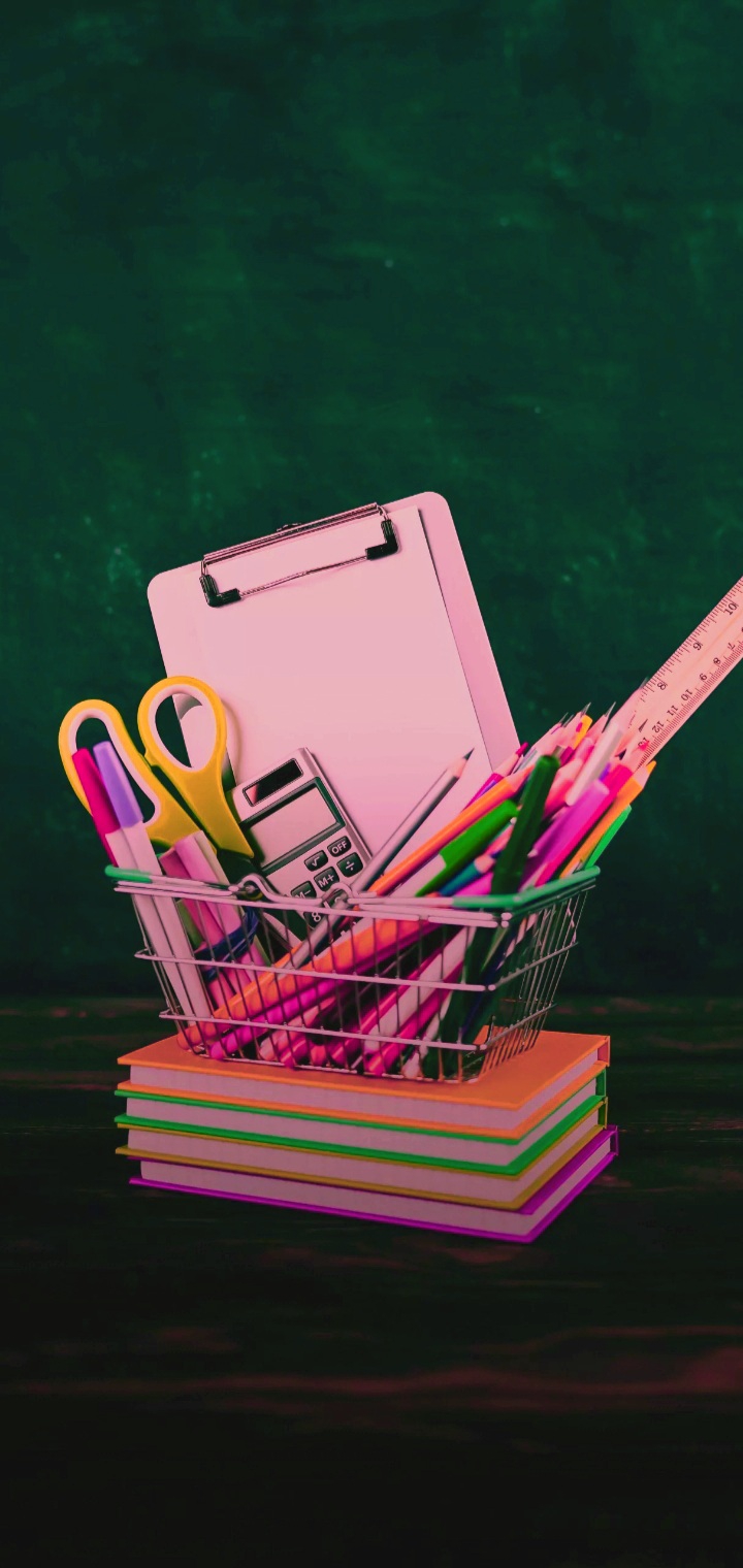 " School supplies "