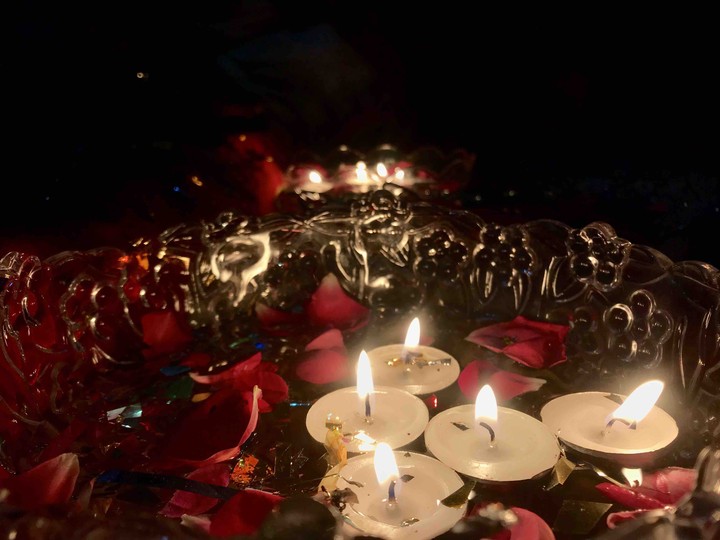 Floating candles