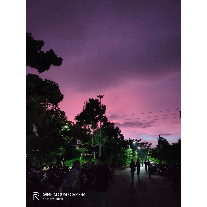 sky after sunset