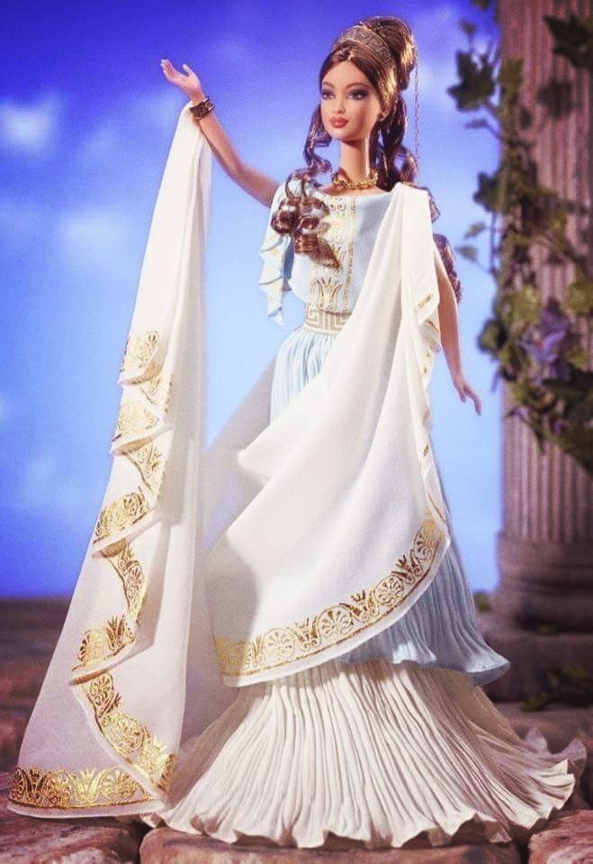 greek barbie doll