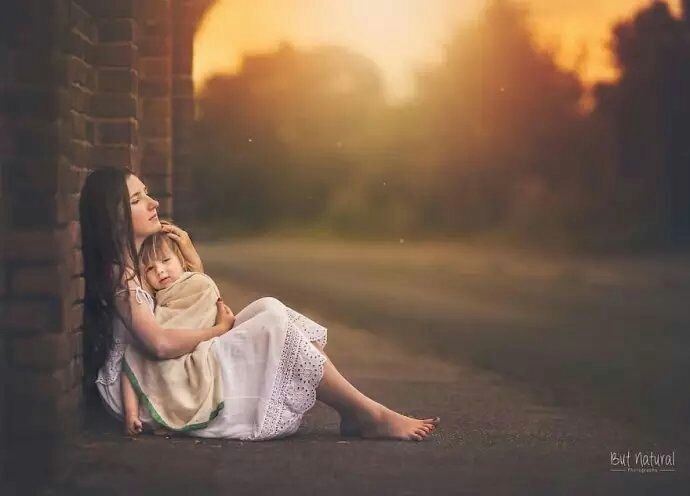 A mother loves her baby