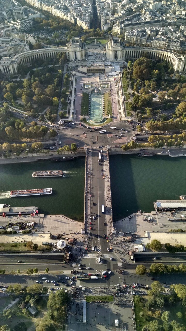 Paris from top of the Eiffel