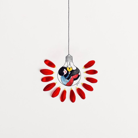 sfondi red, ornament