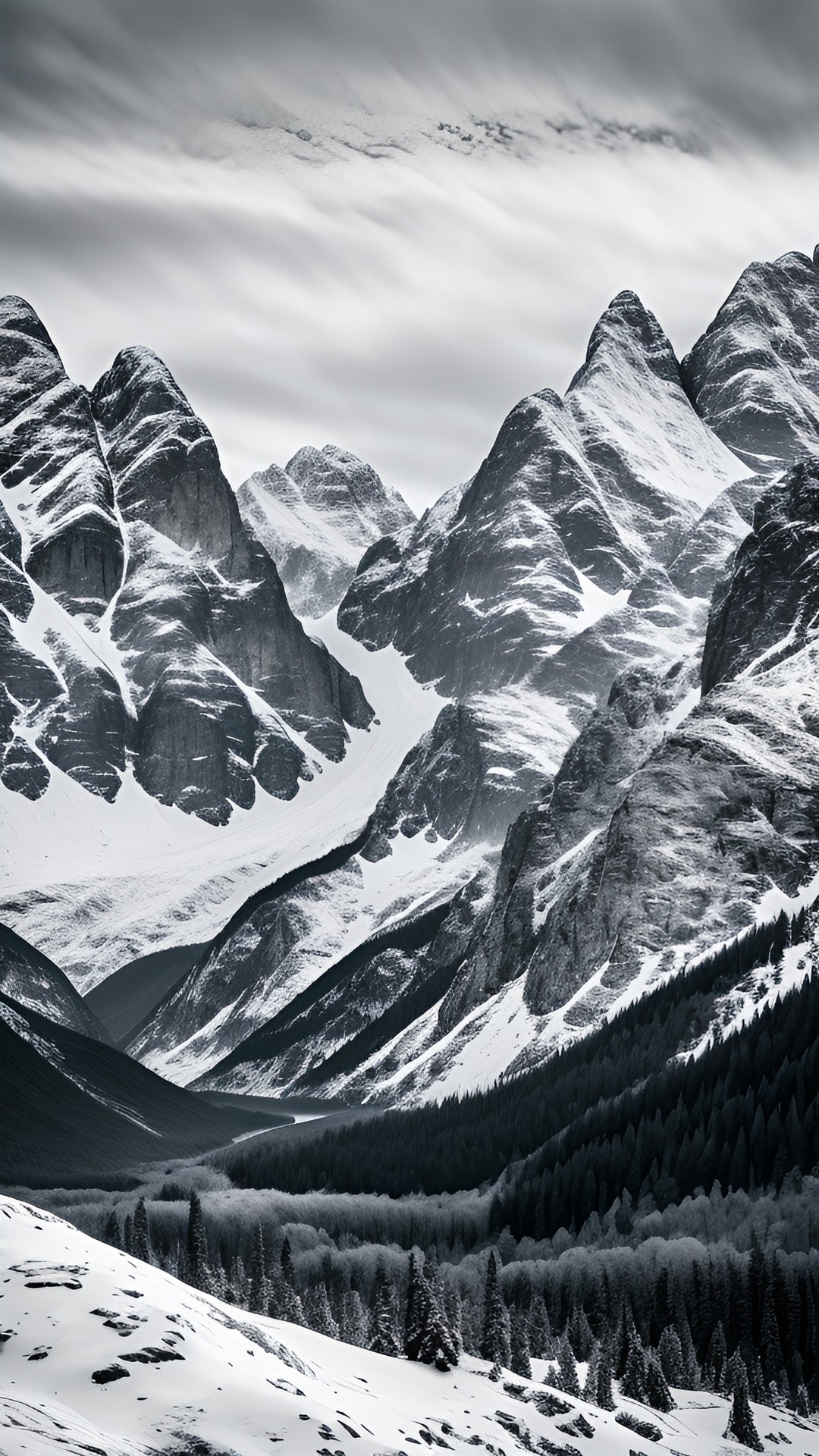 тапети mountain, snow