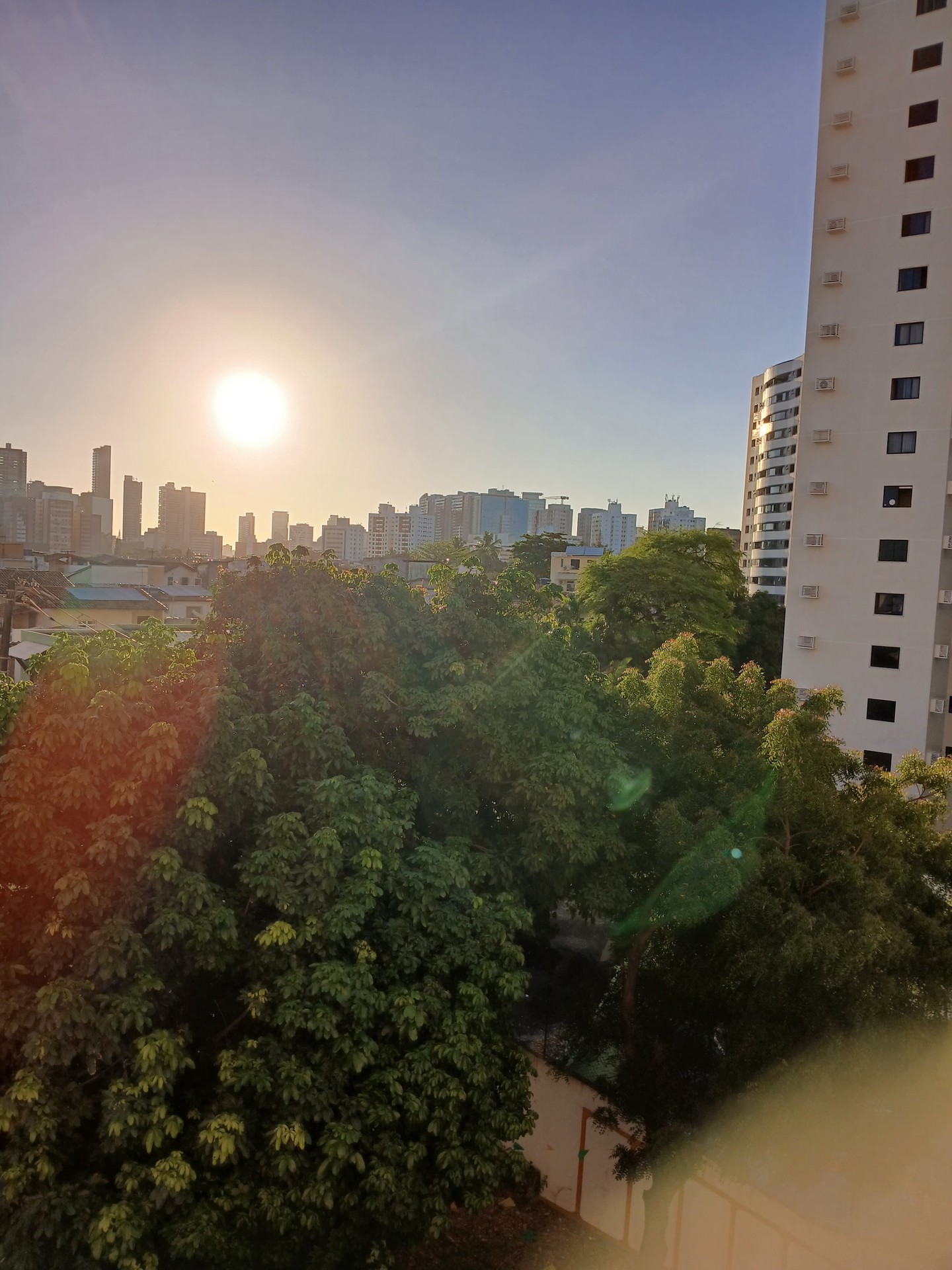 Por do sol lindo
