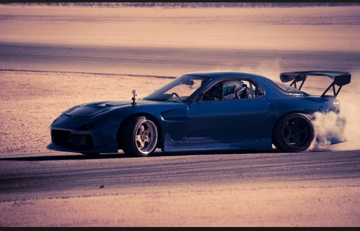car drifting